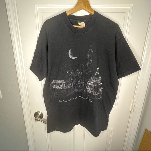 Vintage 1997 fruit of the loom single stitch size xl Washington DC sceen - Picture 5 of 8